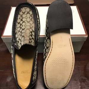Coach Logo Loafers